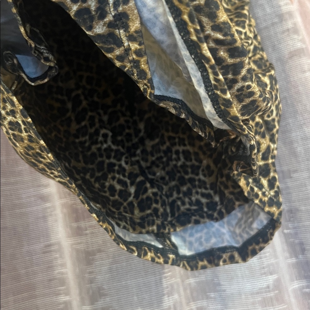 Miaou ‘Cam’ Chic Leopard Print Sleeveless Top, NEW - Picture 9 of 16